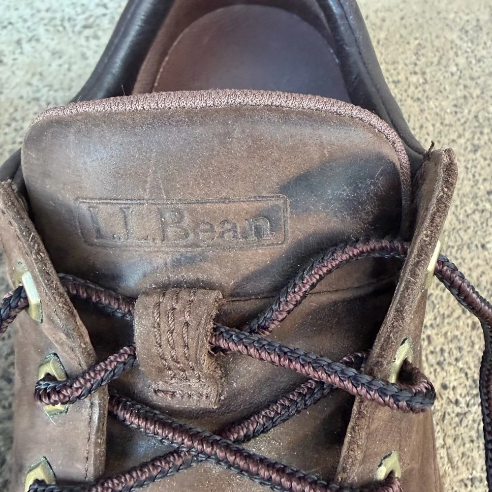 L.L. Bean Stonington Brown Leather Oxford Shoe Men’s Size 11.5